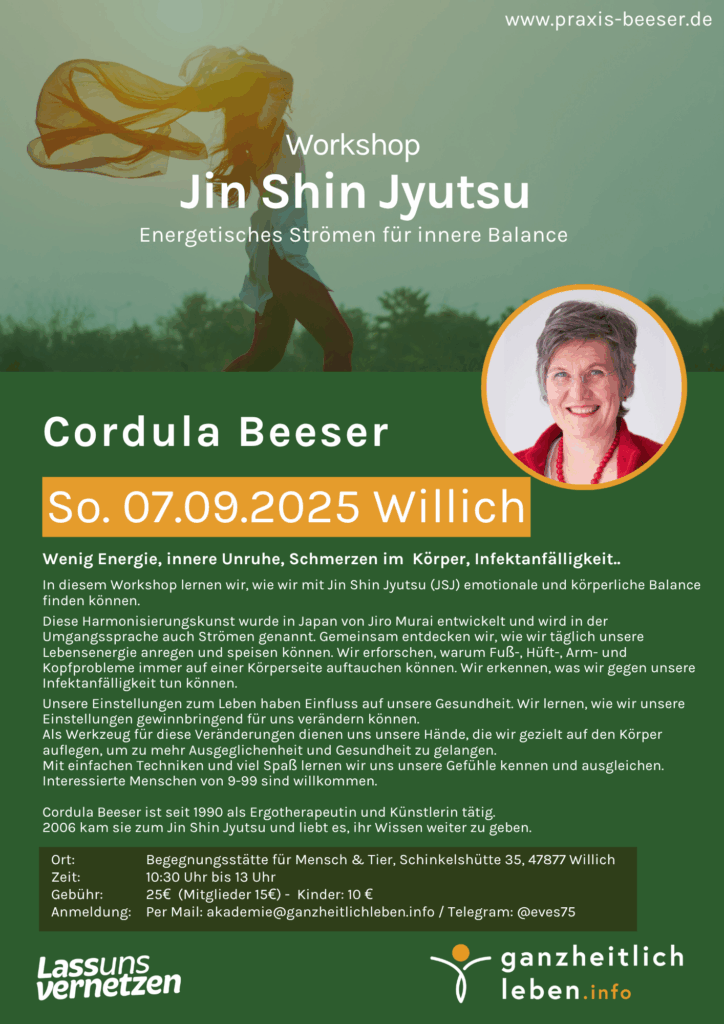 Jin Shin Jyutsu Familienworkshop von 9-99